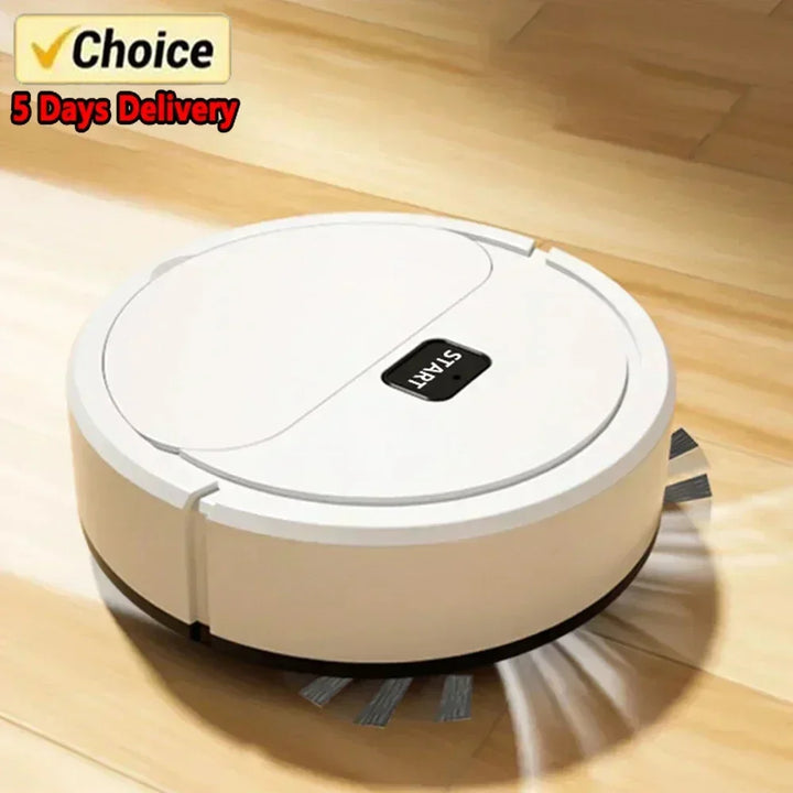 The Compact and Mighty 3-in-1 Mini Robotic Vacuum Cleaner