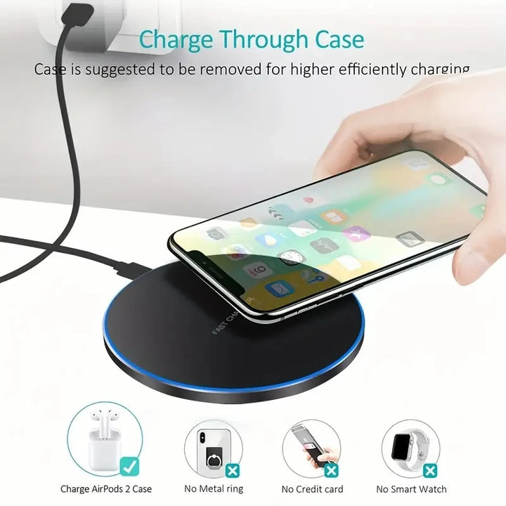 VIKEFON 30W Fast Wireless Charger