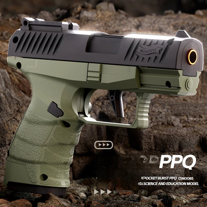 Small Black Toy Gun Mini PPQ