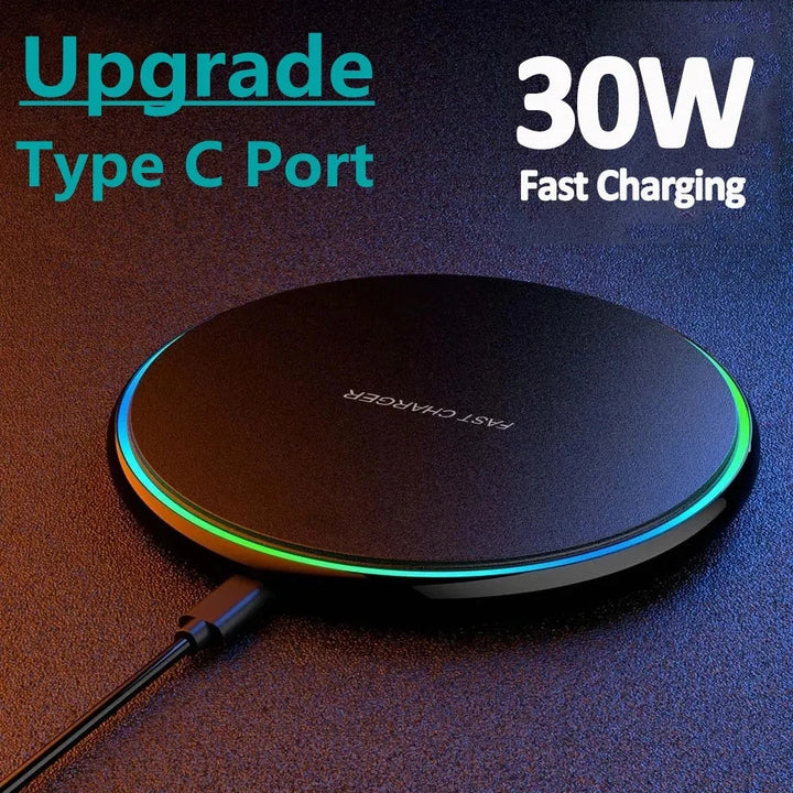 VIKEFON 30W Fast Wireless Charger