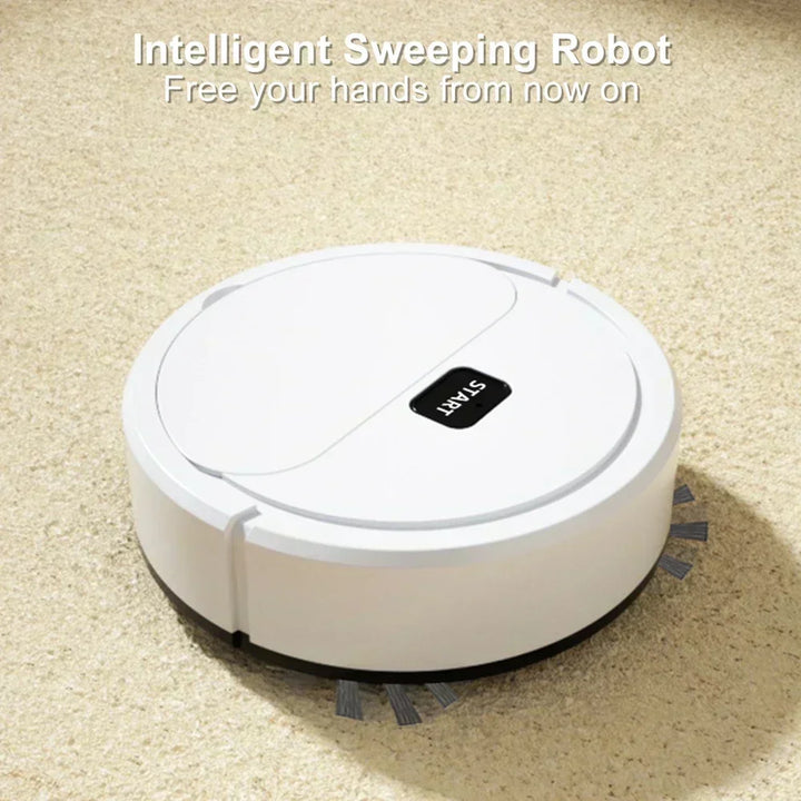 The Compact and Mighty 3-in-1 Mini Robotic Vacuum Cleaner