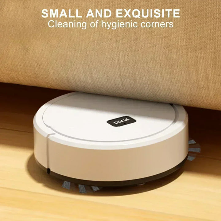 The Compact and Mighty 3-in-1 Mini Robotic Vacuum Cleaner