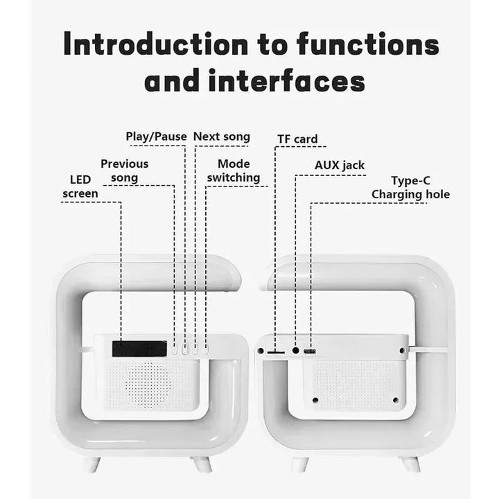 Bluetooth LED Light Speaker